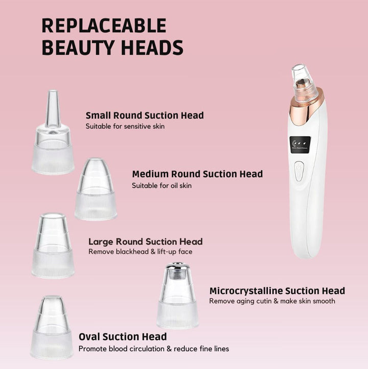 BowLift | Nano Electrical Vacuum Blackhead Remover — Unleash your radiant clear skin without pain or stress