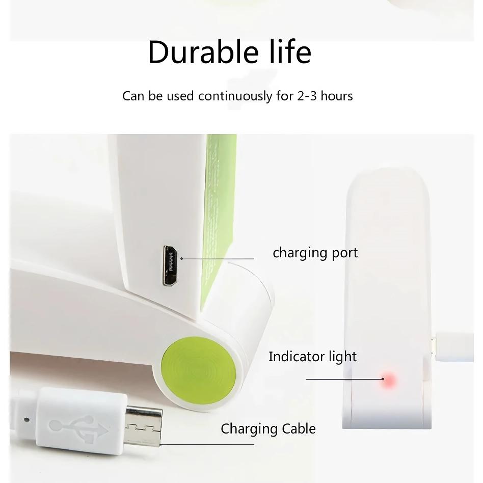 Compact Rechargeable Handheld Fan | Bowlift