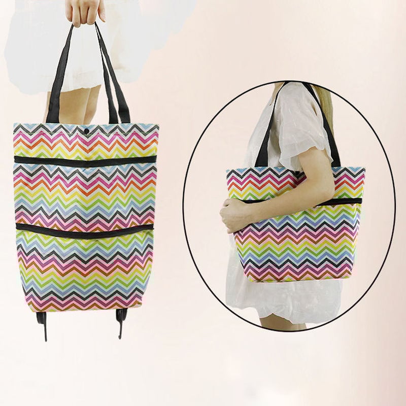 BowLift | Foldable green shopping bag