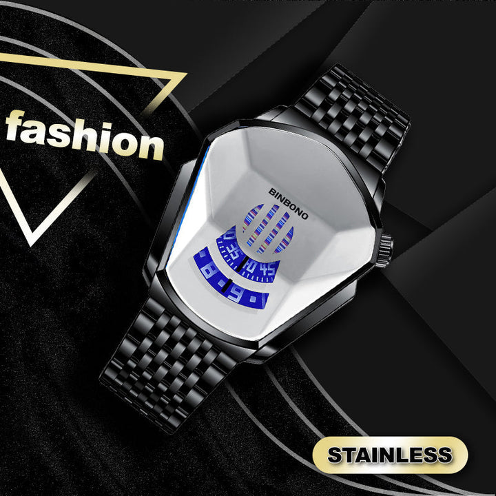 BowLift | Men's Diamond Style Quartz Watch