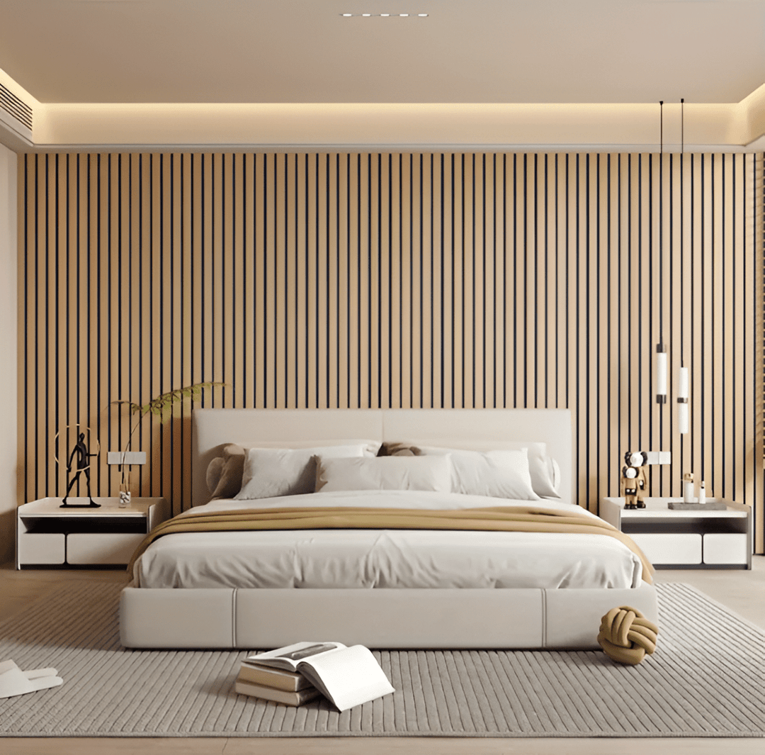 BowLift | 3D Acoustic Panel – Self-Adhesive Wood-Effect Wall Panels