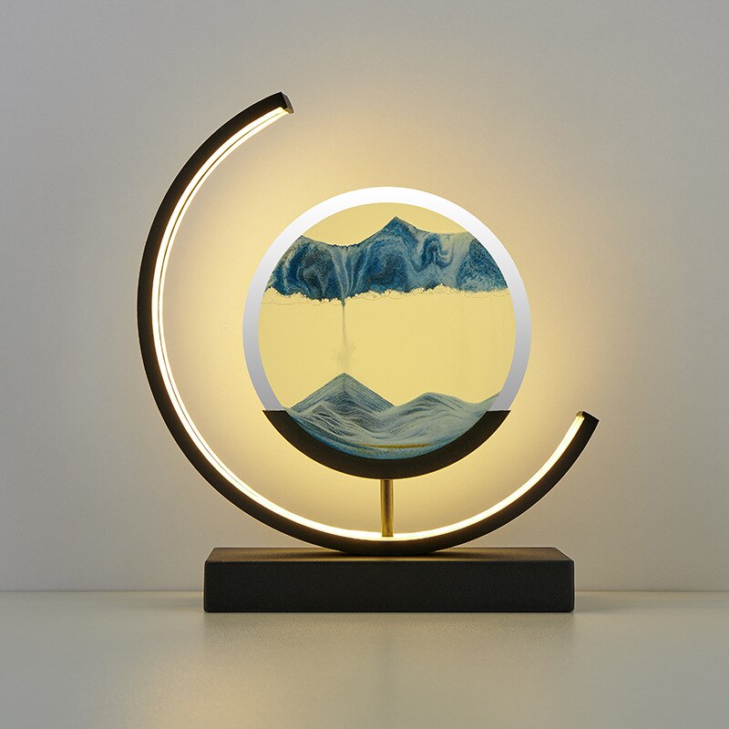 BowLift | 3D Sand Shell Table Lamp - Abyss