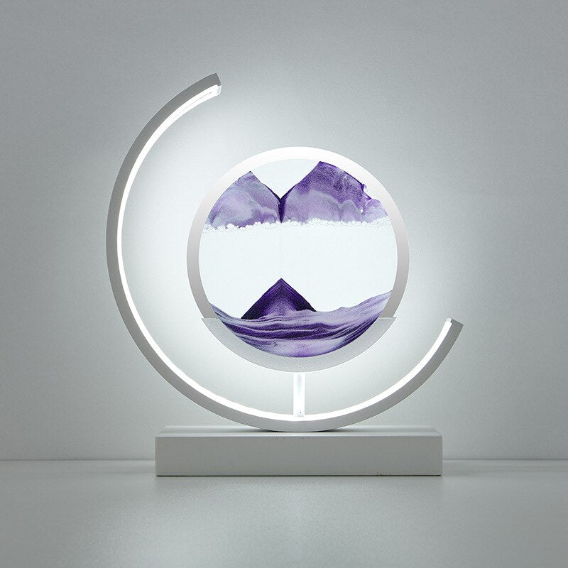 BowLift | 3D Sand Shell Table Lamp - Abyss