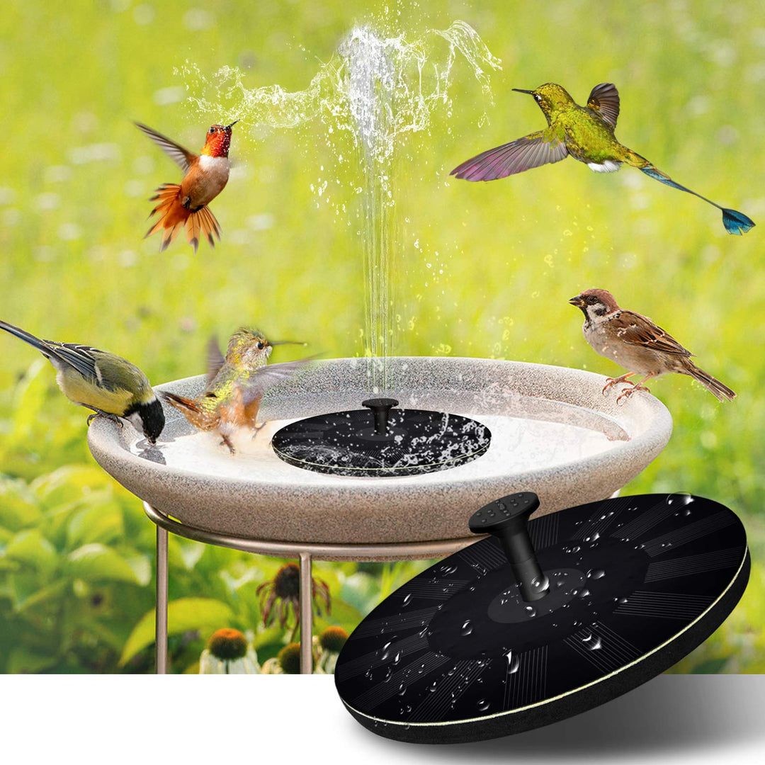 BowLift | Solar Bird Bath Fountain – Relaxing Garden Water Feature with Soothing Sounds