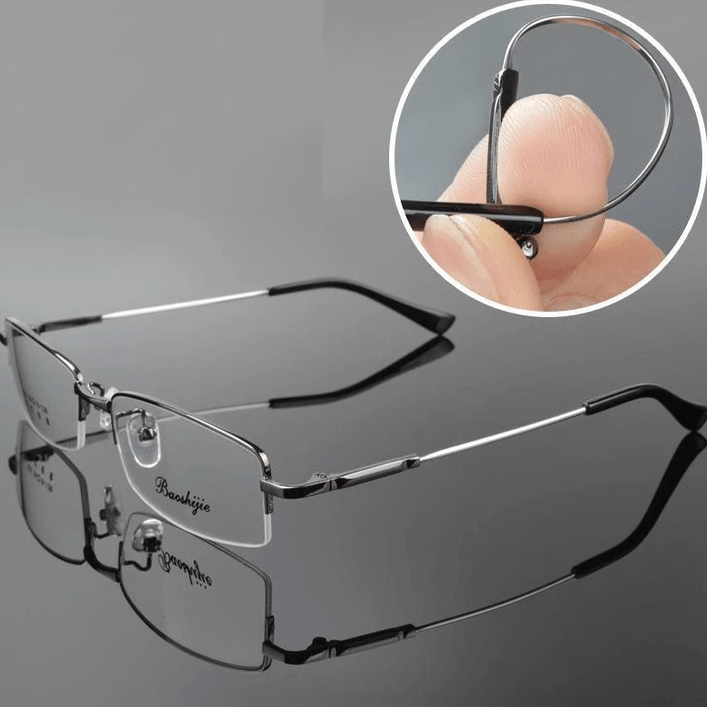 Bowlift | Dual-use titanium progressive reading glasses for distance and close-up
