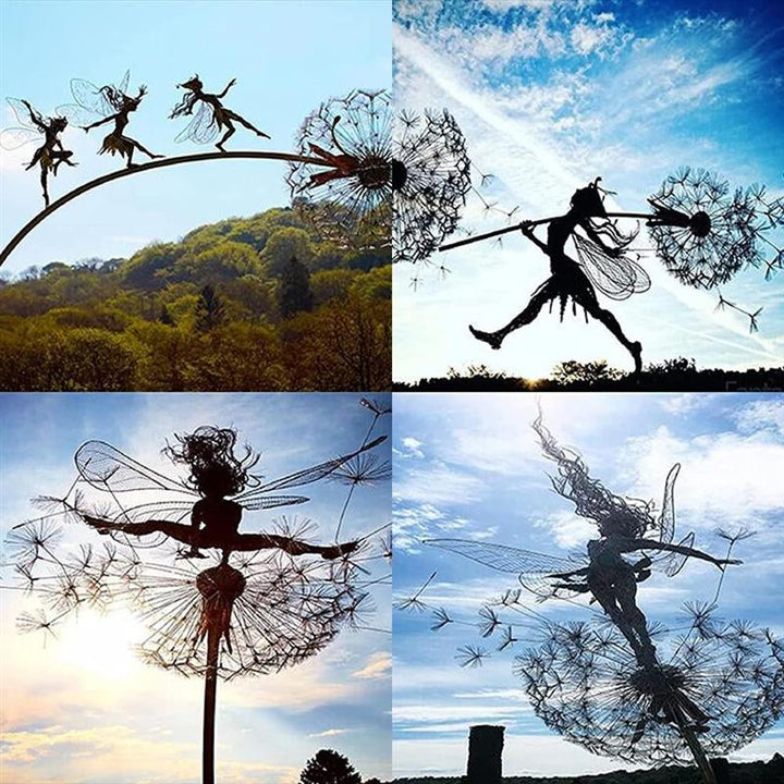 BowLift | Flower Fairy Garden Miniature Sculptures Fairy Garden Mythical Fairies