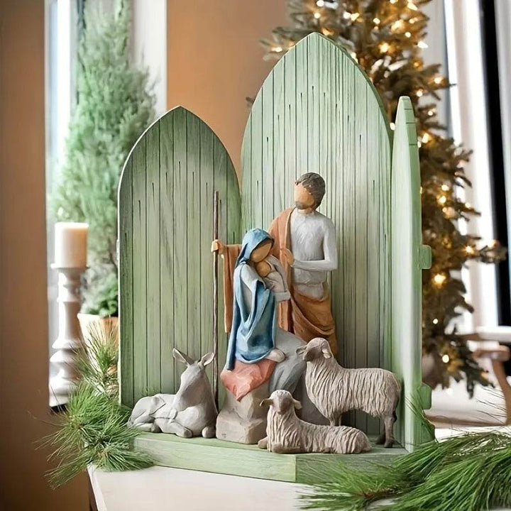 BowLift | Christmas Sculpture Hand-painted Christmas Holiday Ornaments