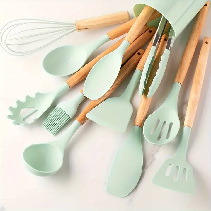 Canaya - Luxe Silicone Kitchen Utensil Set (12-piece) Bowlift