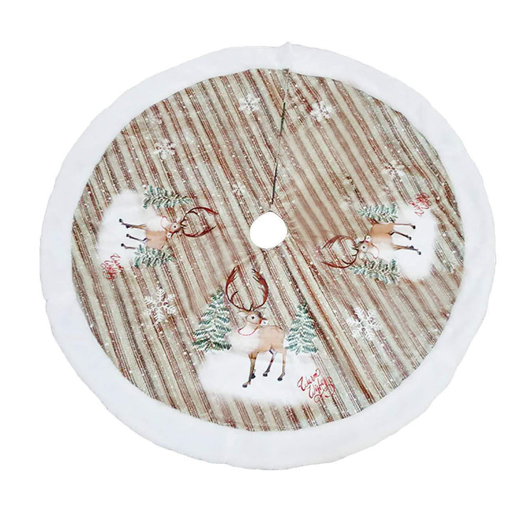 BowLift | Christmas Tree Bottom Decoration Tree Skirt 98cm Flannel Old Man Tree