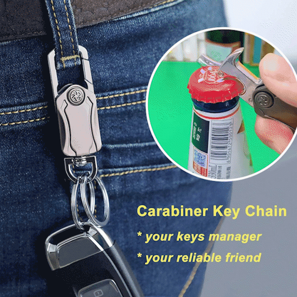 BowLift | Multifunctional Keychain Corkscrew