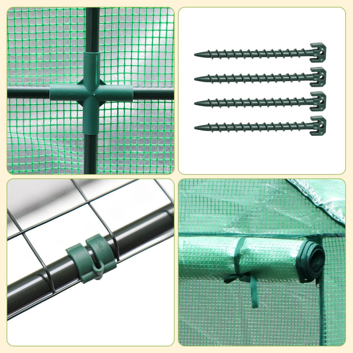 Greenhouse Film Greenhouse with Shelves | Bowlift
