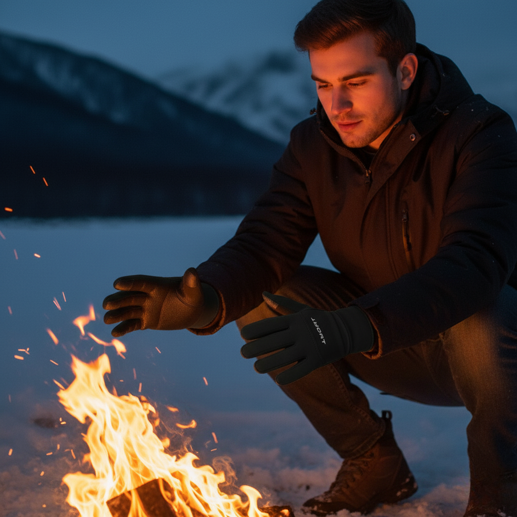BowLift | Winter gloves with grip for snow, rain & cold