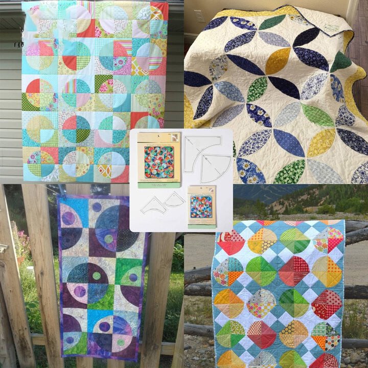 BowLift | Quick Curve Quilt Template Set