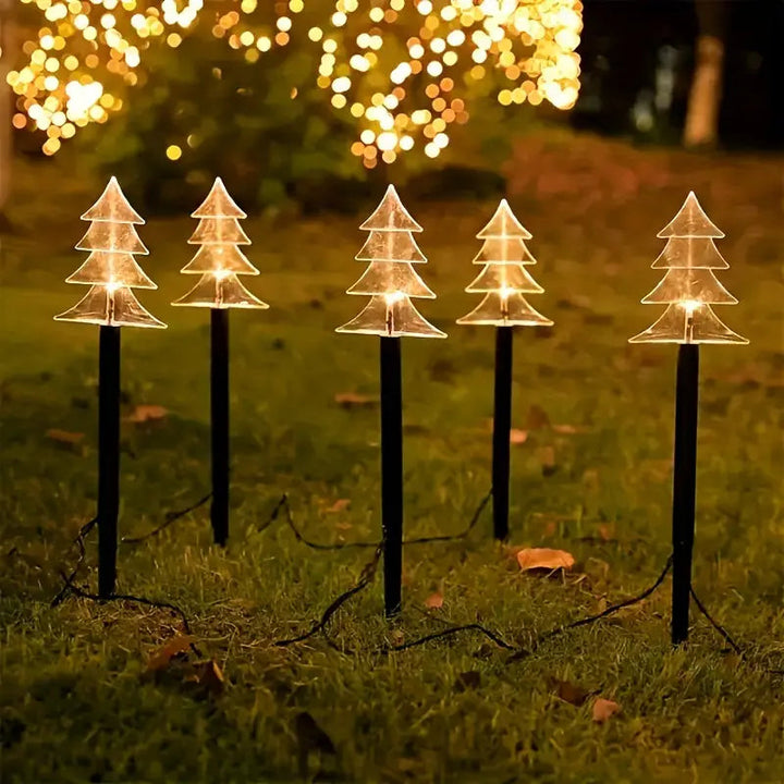 BowLift | SnowGlow - Solar Pathway Lights for festive outdoor charm