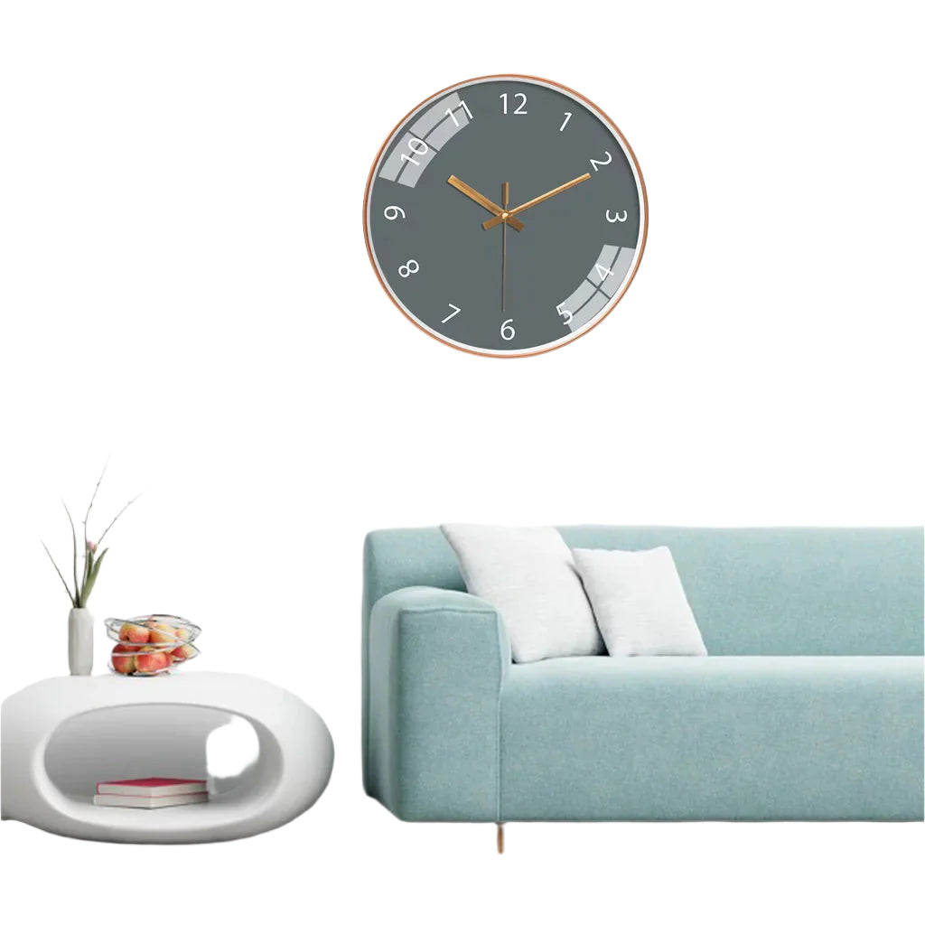 TimeLoom Decorative Wall Clocks Bowlift