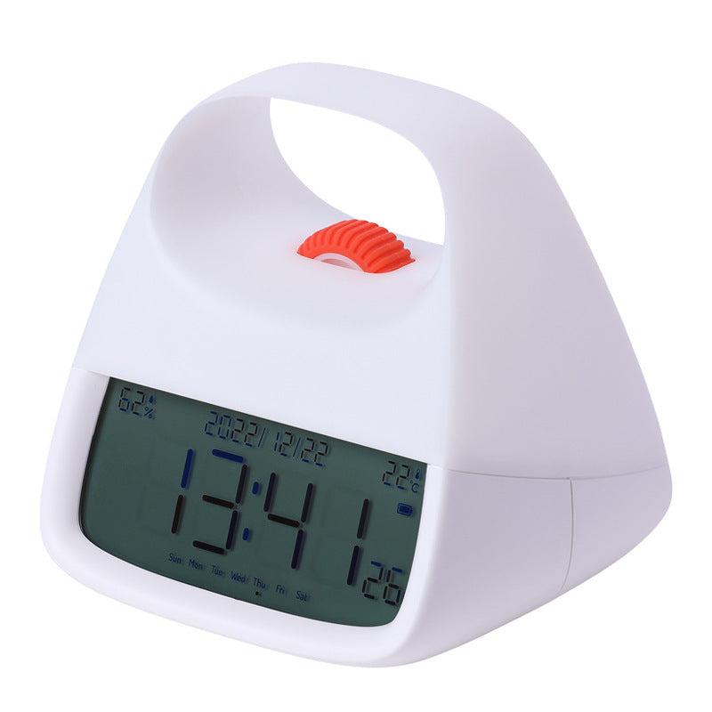 BROOKE Night Lamp Alarm Clock - Portable alarm clock with soft LED light | Bowlift