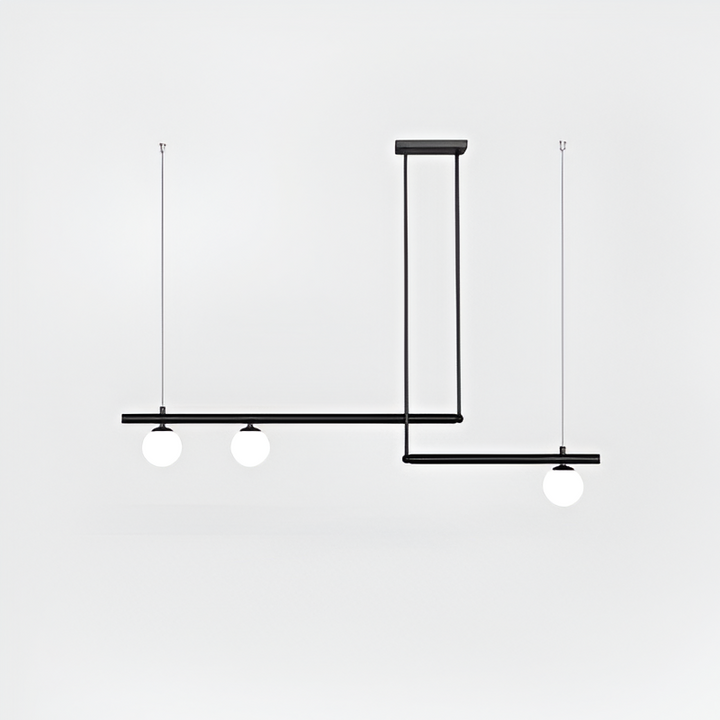 BowLift | Nordic Glass Linear Luxury Pendant Lamp