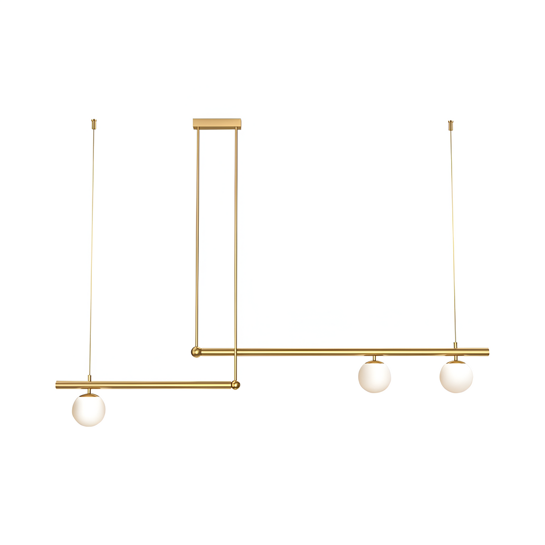BowLift | Nordic Glass Linear Luxury Pendant Lamp