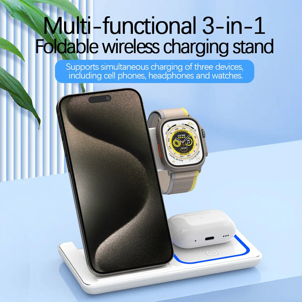BowLift | 3 in 1 Foldable Wireless Charging Stand