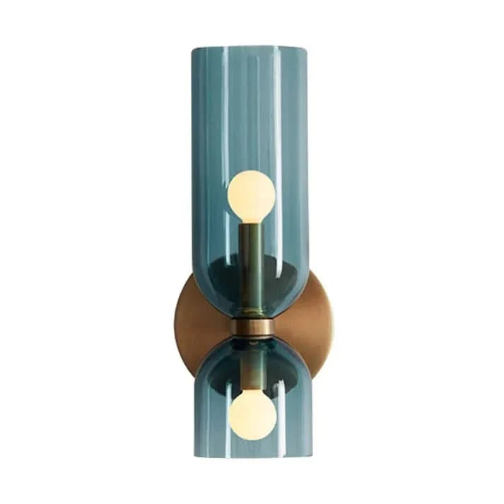 BowLift | Modern Double Glass Wall Light Fixture