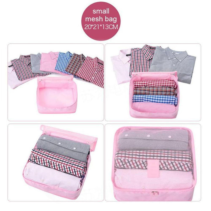 BowLift | Travel Clothing Storage Bag (1 Set, 6 Pieces)