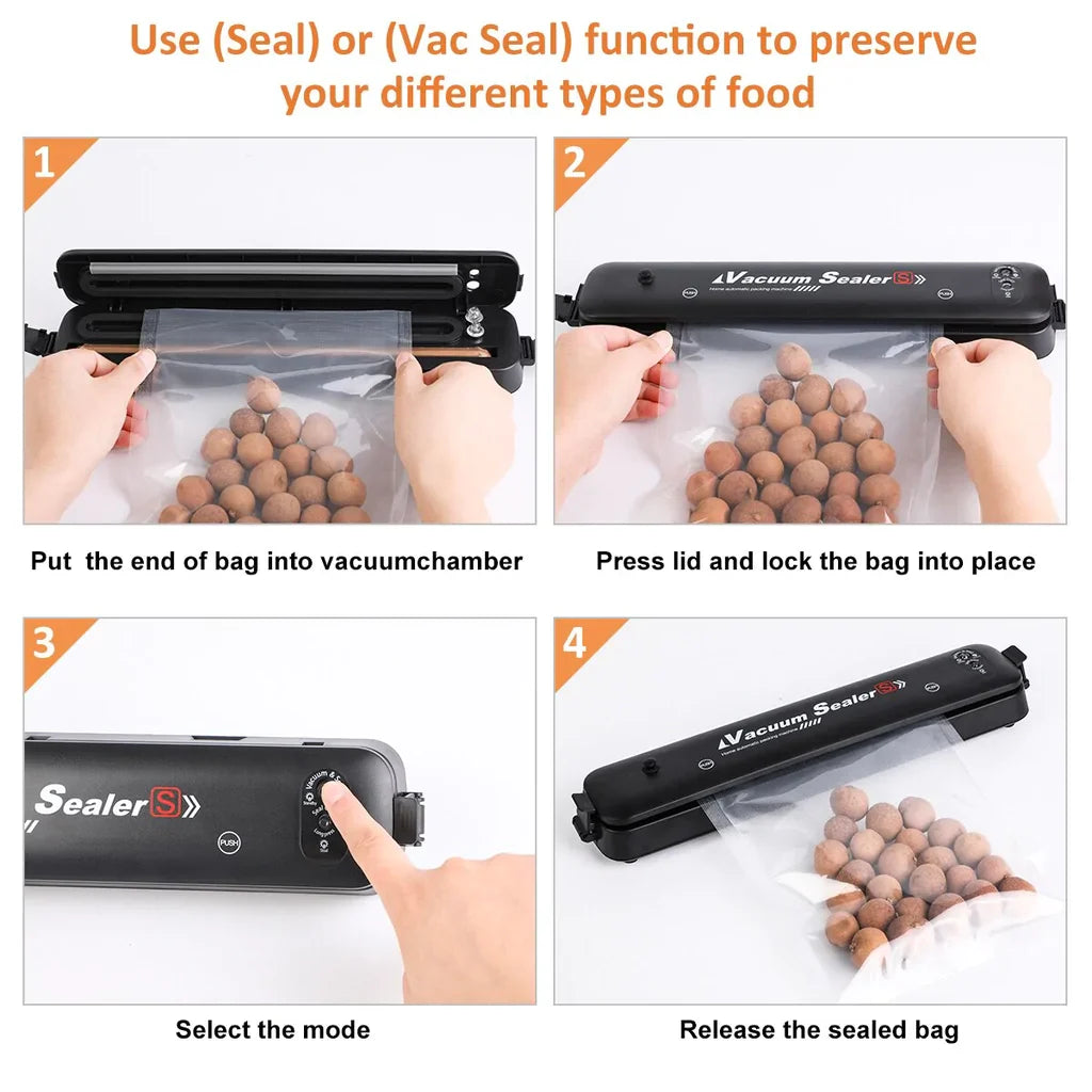 Vacuum Sealer Automatic Vacuum Air Sealing Machine Bowlift