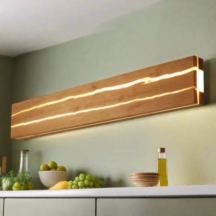 BowLift | Wall Lamp Made of Natural Wood Harmonious Lighting and Durable Construction