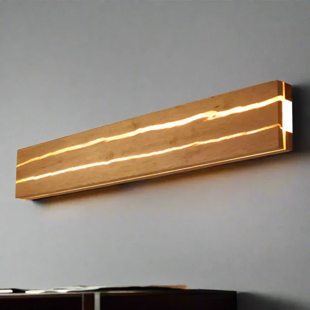 BowLift | Wall Lamp Made of Natural Wood Harmonious Lighting and Durable Construction