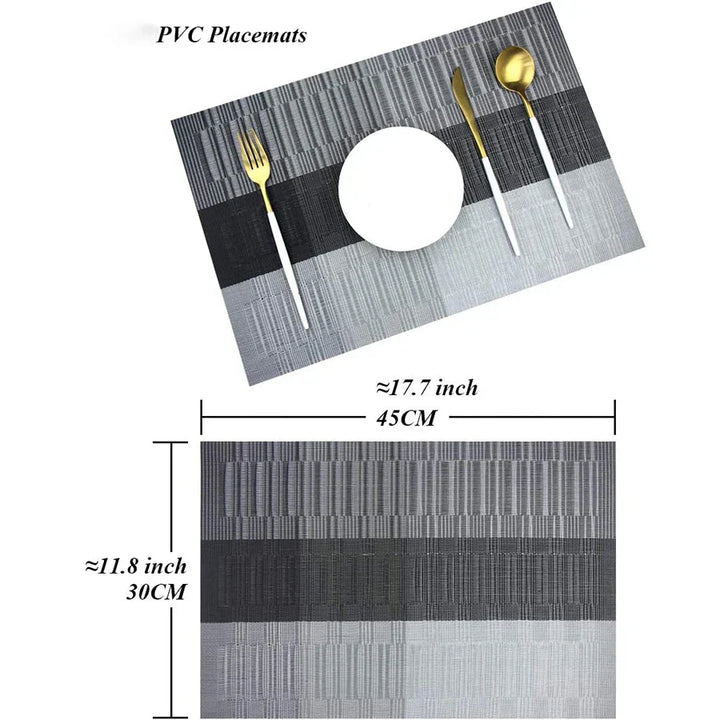 BowLift | SturdyWoven - High-Quality Washable Table Mats