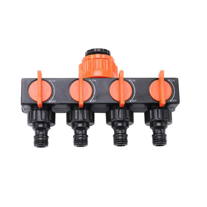 BowLift | 4-Way Garden Hose Splitter – Effortless Water Control for Your Garden