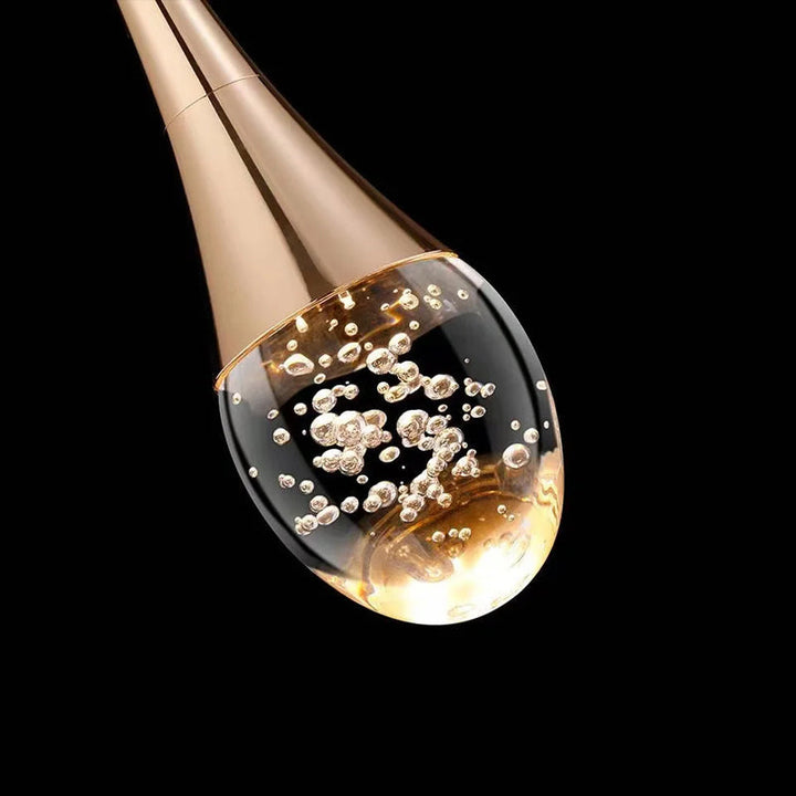 BowLift | Glass Pendant Lamp with Warm Light Glow - Vetra