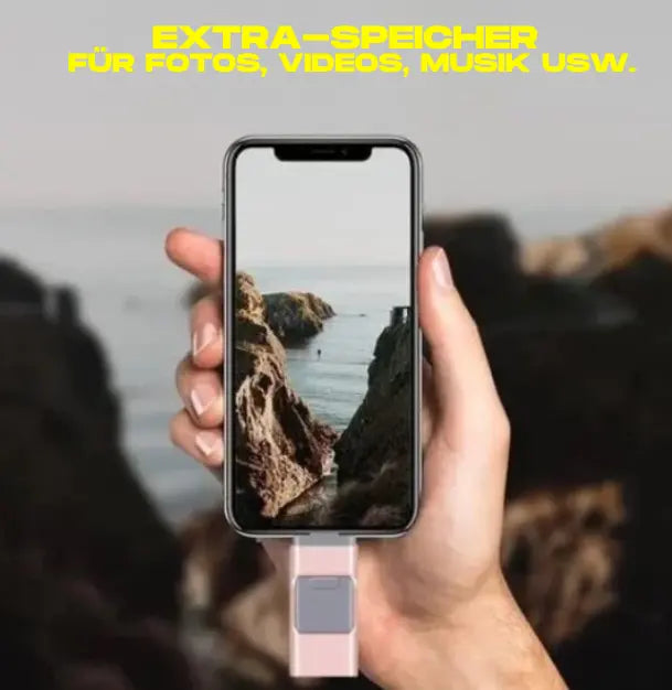 BowLift | 4-in-1-Flash-Drive – More storage space, no lost memories