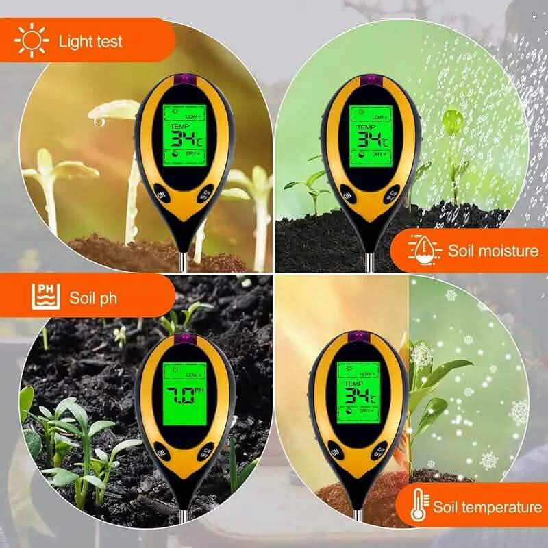 BowLift | 4-in-1 digital soil moisture meter