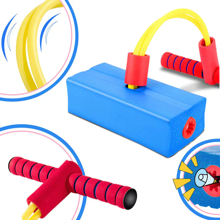 BowLift | Spring Fun Balance Hopper – Safe Foam Pogo Stick for Kids