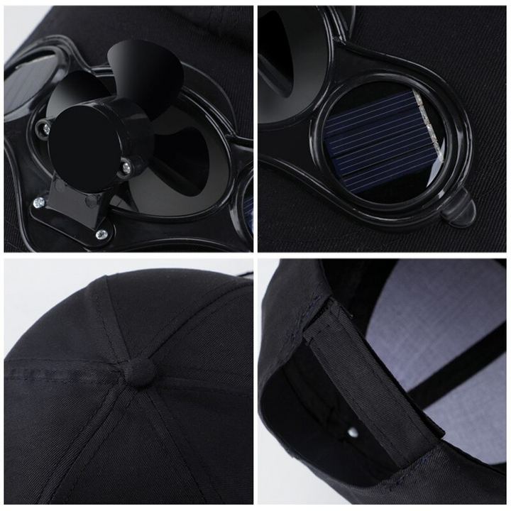 Solar Fan Summer Outdoor Baseball Hat | Bowlift