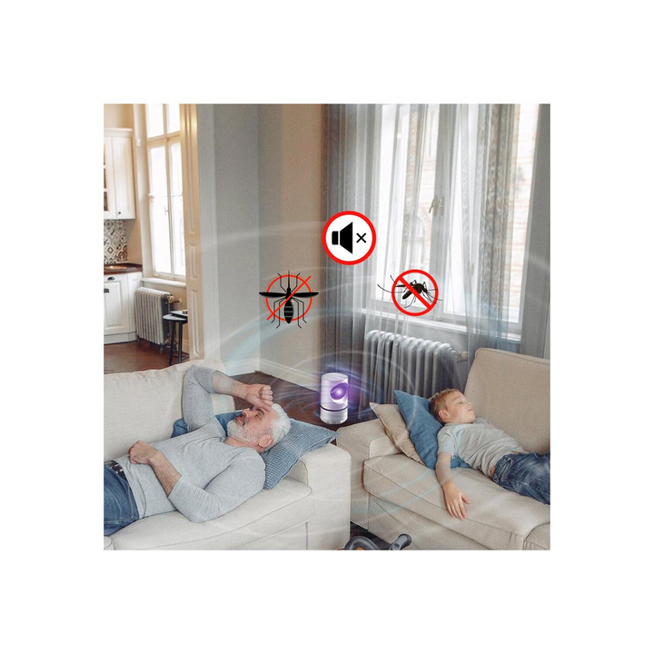 Minimal Mosquito Catcher Repellent Lamp | Bowlift