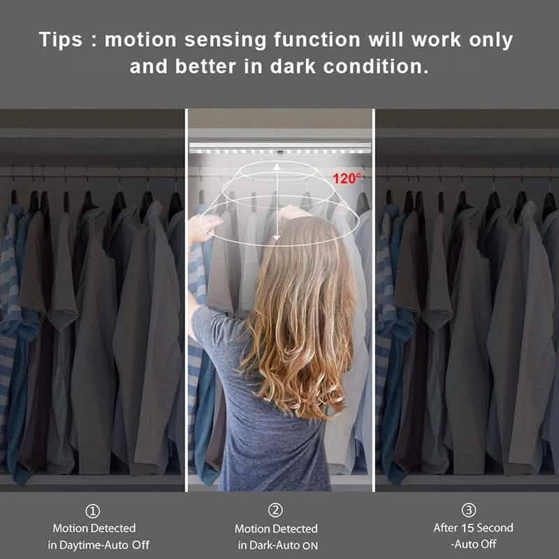 BowLift | 4-pack: Stick Anywhere LED Motion Sensor Light