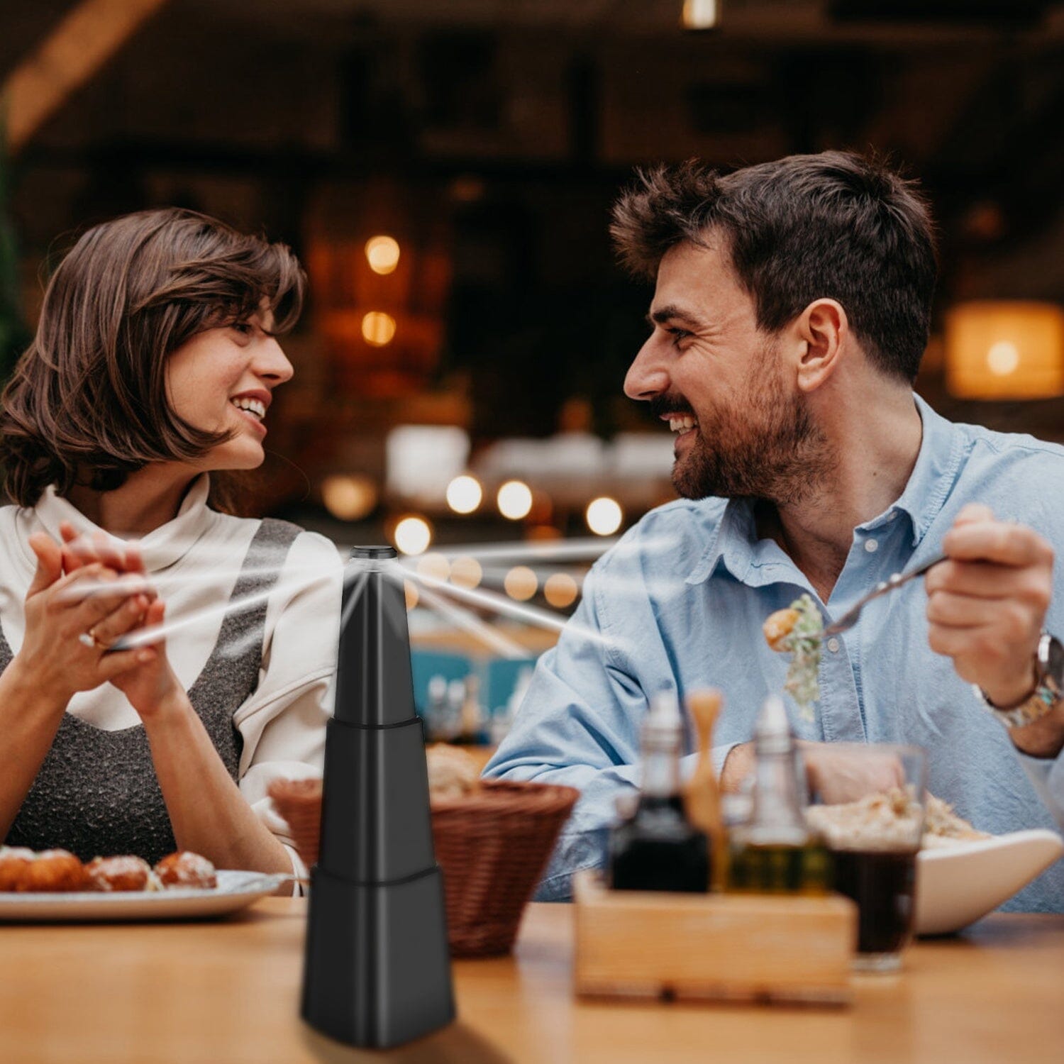 BowLift | 4-Piece: Fly Repellent Fan Table Battery Operated Insect Repellent