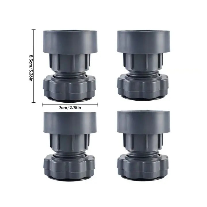 BowLift | 4-piece Washing Machine Stand Set – Adjustable Feet