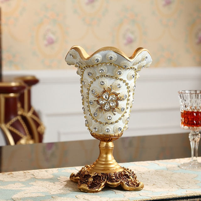 BowLift | European Luxury Diamond Resin Vase