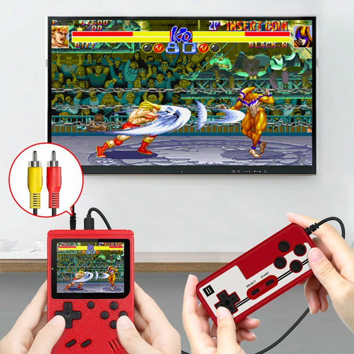 BowLift | Ultimate 400-in-1 Retro Gaming Console – Classic Portable Handheld Game Player with TV Output