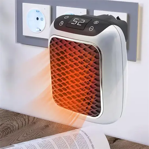 BowLift | Electric Ceramic Compact Room Heater Timer Safe