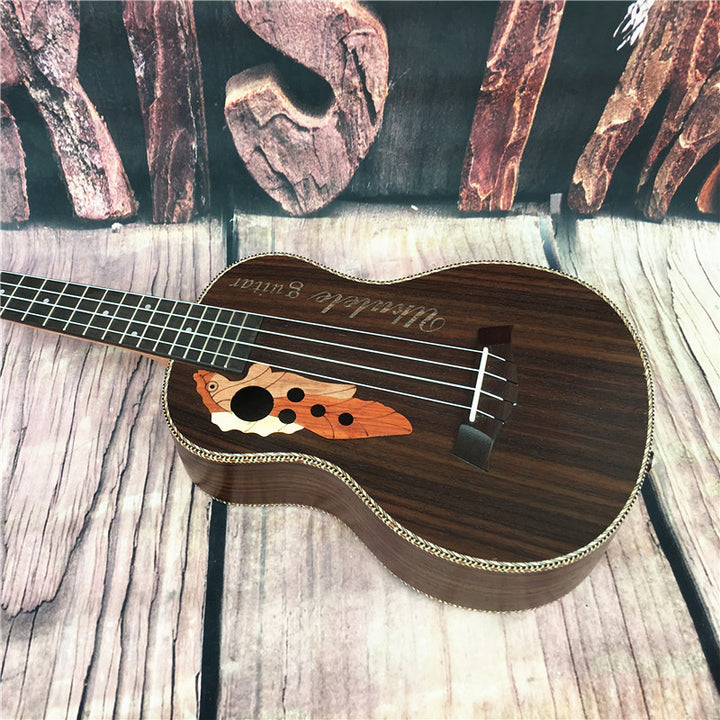 23-Inch Rainbow Body Ukulele Bowlift