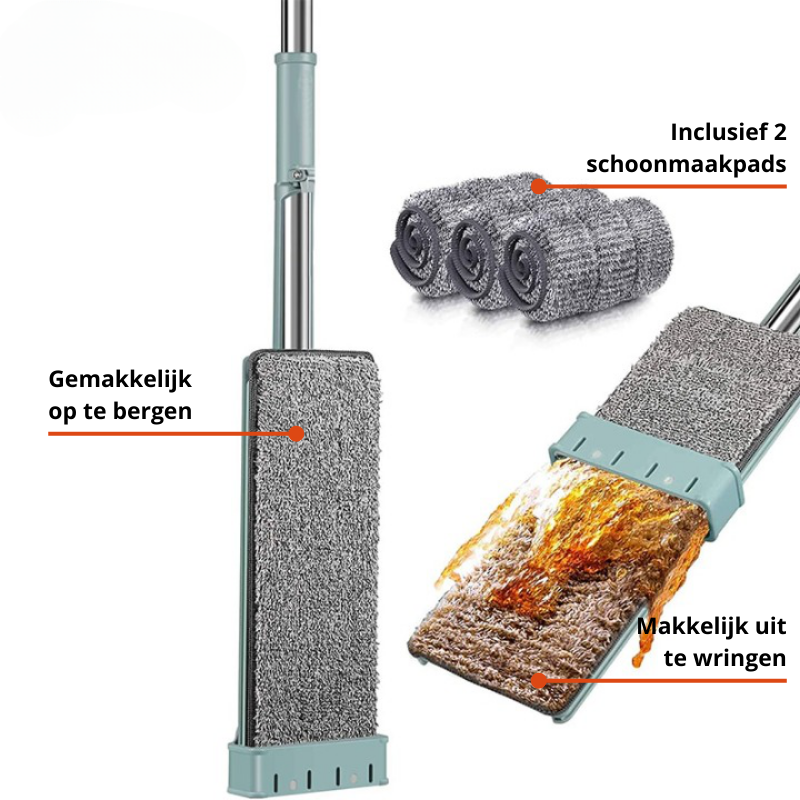 BowLift | EasyMop | Save time and effort with the handy squeeze cleaning function