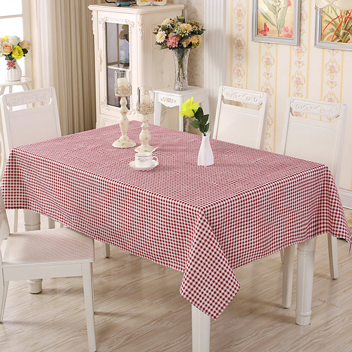 Checkered Dining Tablecloth