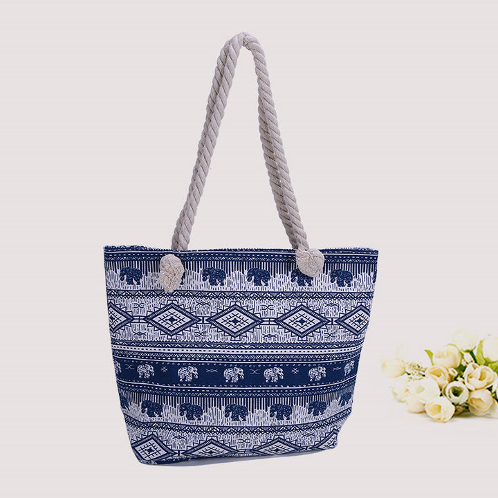 Large Decorative Beach Bag Bowlift