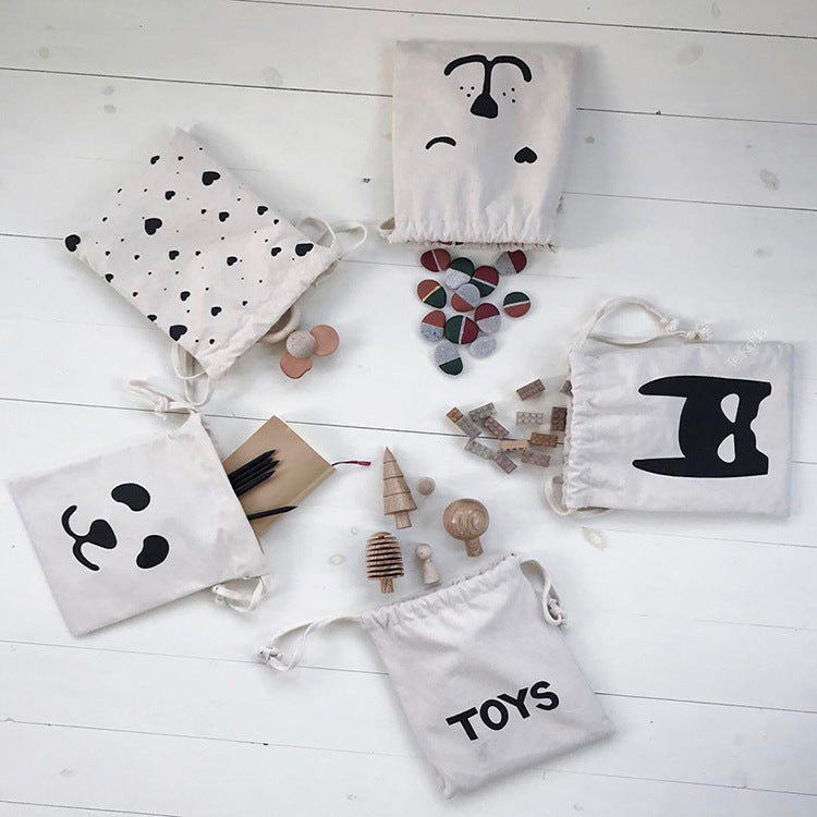 Quarter net bag with funny eye design Bowlift