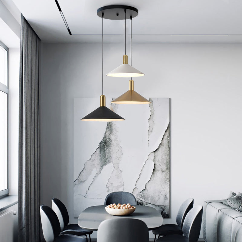 BowLift | Simple Modern Conical LED Pendant Light