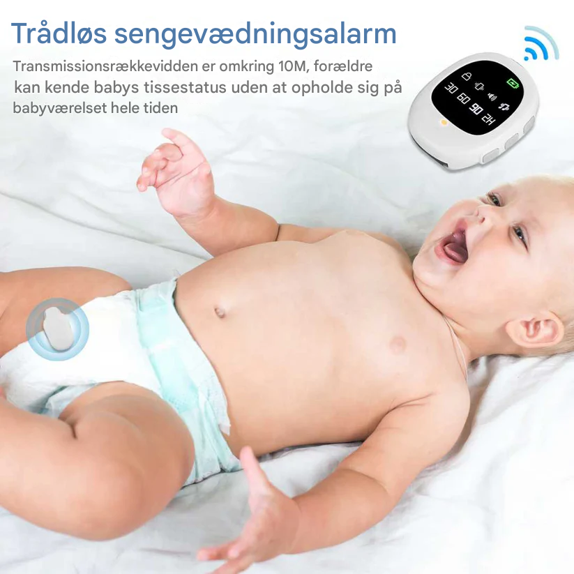 BowLift | Wireless Bedwetting Alarm with Vibration Signal & Timer Function - USB Rechargeable