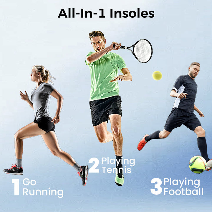 Shock-absorbing insoles for women & men | Bowlift